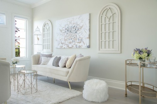 Arbour Vale white living room