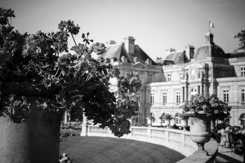 old building with flowers